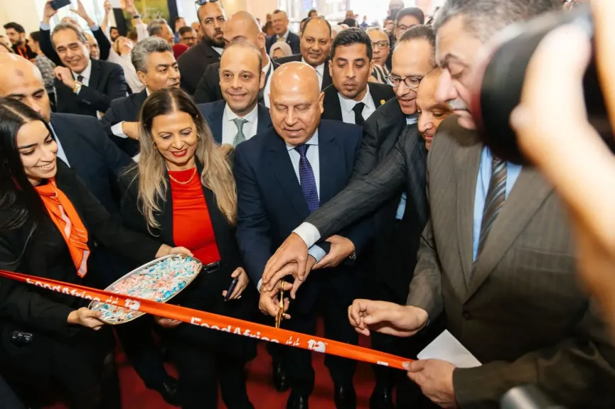نائب رئيس مجلس الوزراء للتنمية الصناعية وزير النقل والصناعة يفتتح الدورة العاشرة للمعرض التجارى الدولى للأغذية والمشروبات ” فوود افريكا”
